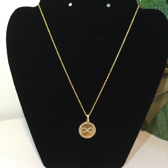 Wake n Slay Jewelry - Infinity Love Pendant Gold Plated Necklace